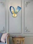 Peacock Feather Style Wall Pendant Lamp / Ruchi