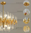 Contemporary Glorious LED Crystal Chandelier