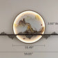 Classical Mountain Range Style LED Wall Lampshade / Ruchi