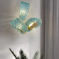 Peacock Feather Style Wall Pendant Lamp / Ruchi