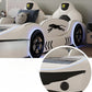 LED Leather Kids Car Bed With Mattress / Ruchi