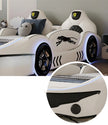 Children's LED Leather Car Bed with Speaker / Ruchi