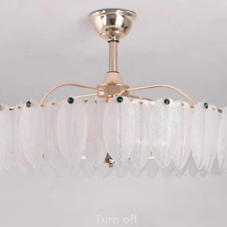 Remote Control Ceiling Fan With LED Light / Ruchi