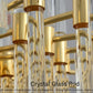 Contemporary Glorious LED Crystal Chandelier
