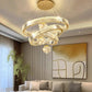 Modern Remote Control Crystal LED Chandelier / Ruchi