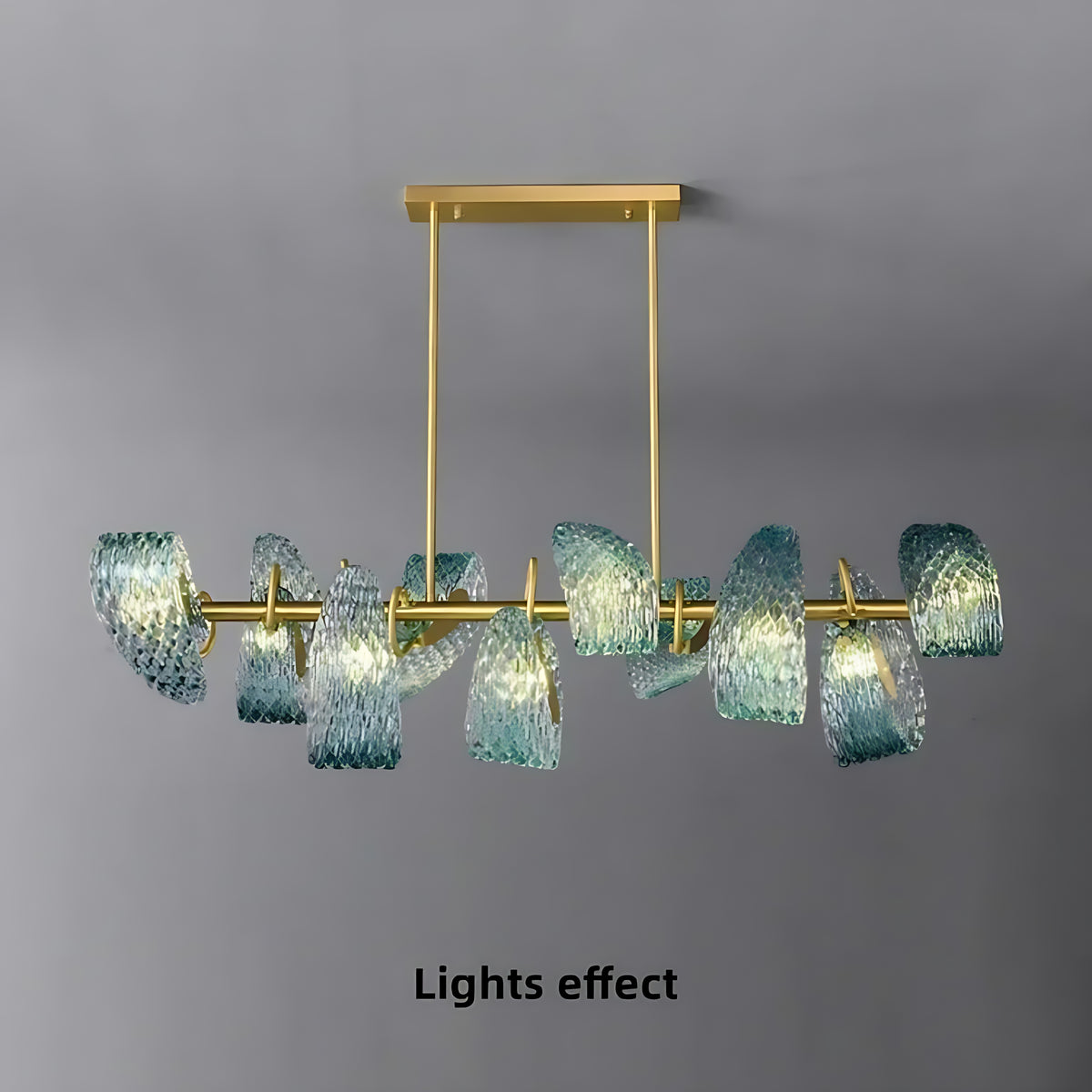 Gold Design LED Pendant Lamp / Ruchi