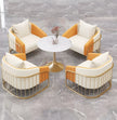 2 Piece Leather Accent Chairs For Living Room / Ruchi 