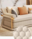 3-Piece Leather Living Room Sofa Set / Ruchi