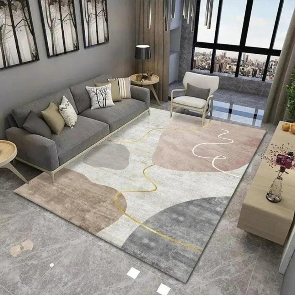 Splendacious Polyester Anti Slip Floor Rug / Ruchi 