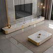 Marble Top Wooden Coffee Table And TV Stand / Ruchi