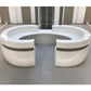 U Shaped Wooden Reception Desk / Ruchi