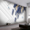 Modern Feather Design 3D Wallpaper For Home / Ruchi