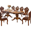 95 Inch Large European Marble Dining Table Set / Ruchi 