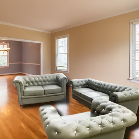Top-Grain Leather 1-2-3 Seater Sofa Set / Ruchi