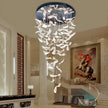 Modern Long Leaf Style LED Chandelier / Ruchi