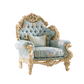 Liville Floral Fabric European Sofa Set / Ruchi