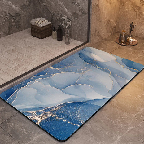Lavish Anti-Slip Super Absorbent Bathroom Rug