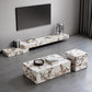 Modern Rectangular Marble Coffee Table / Ruchi