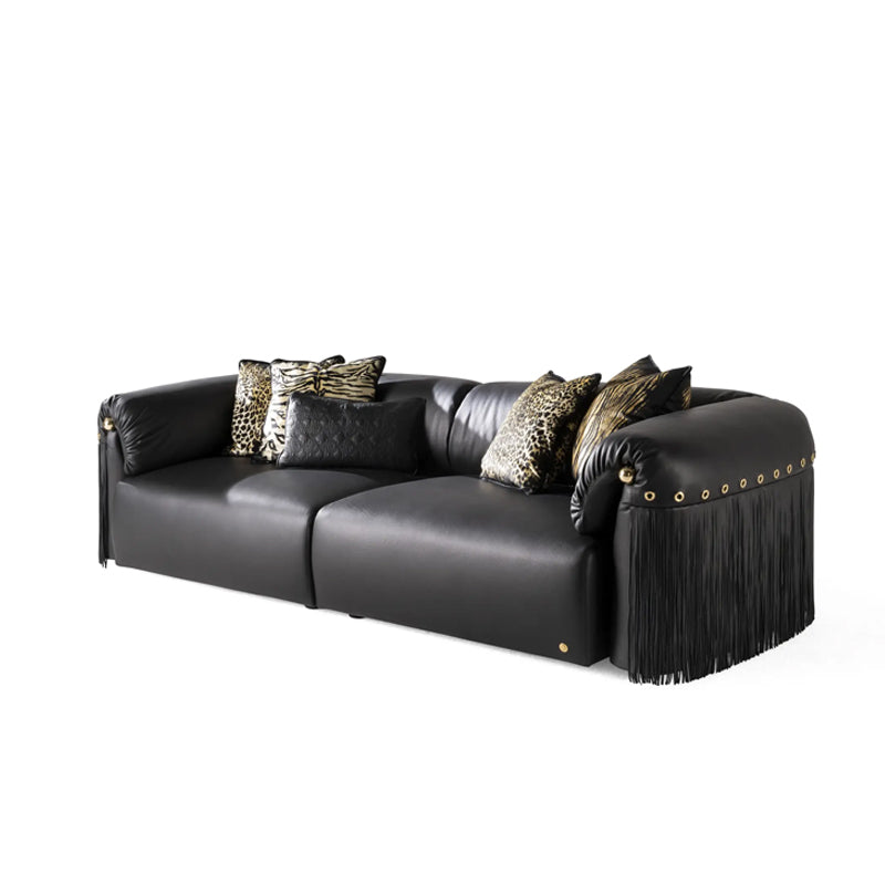 Italian Style Leather Sofa