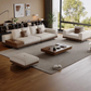 Traditional Japanese Style Leather Sofa Set / Ruchi 