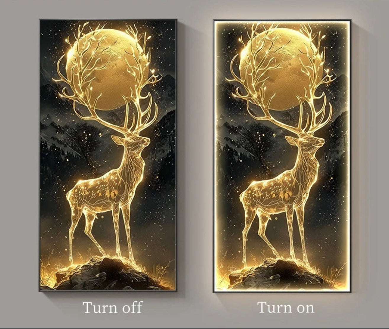 Wall LED with Nature Picture / Ruchi