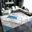 Multicolored Polyester Anti-Slip Living Room Rug