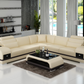 L-Shaped Leather Sectional Sofa With Storage / Ruchi