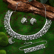 4 Piece Crystal Necklace Set For Girls / Ruchi