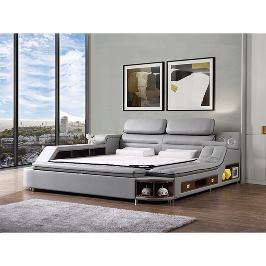 Astonishing Multifunctional Leather Smart Bed / Ruchi