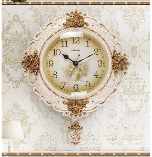 Elegant Style Swing Creative Wall Clock / Ruchi