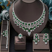 Women's Metallic Earring And Necklace Set / Ruchi