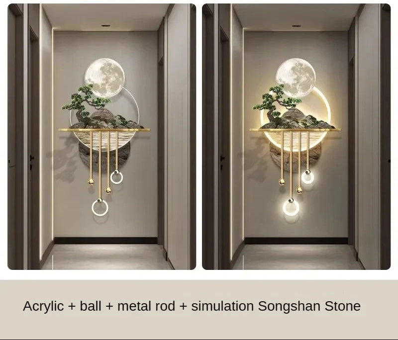 Classical LED Decorative Wall Lampshade / Ruchi