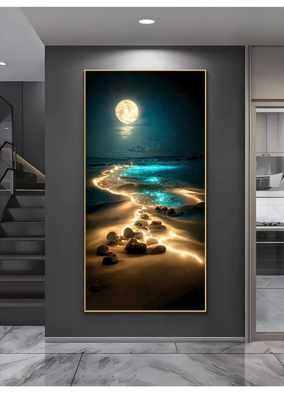 LED Painting Entrance Wall Lamp / Ruchi