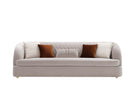 Luxurious 3 Pieces Velvet Fabric Sofa Set / Ruchi