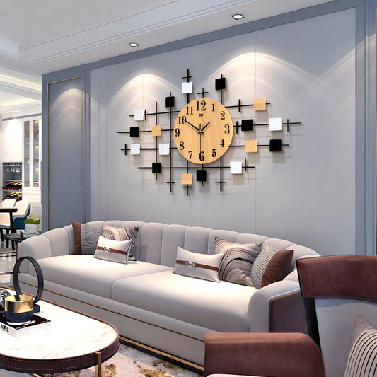 Minimalist Large Acrylic Wall Clock / Ruchi