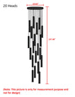 Black Modern LED Pendant Lighting / Ruchi