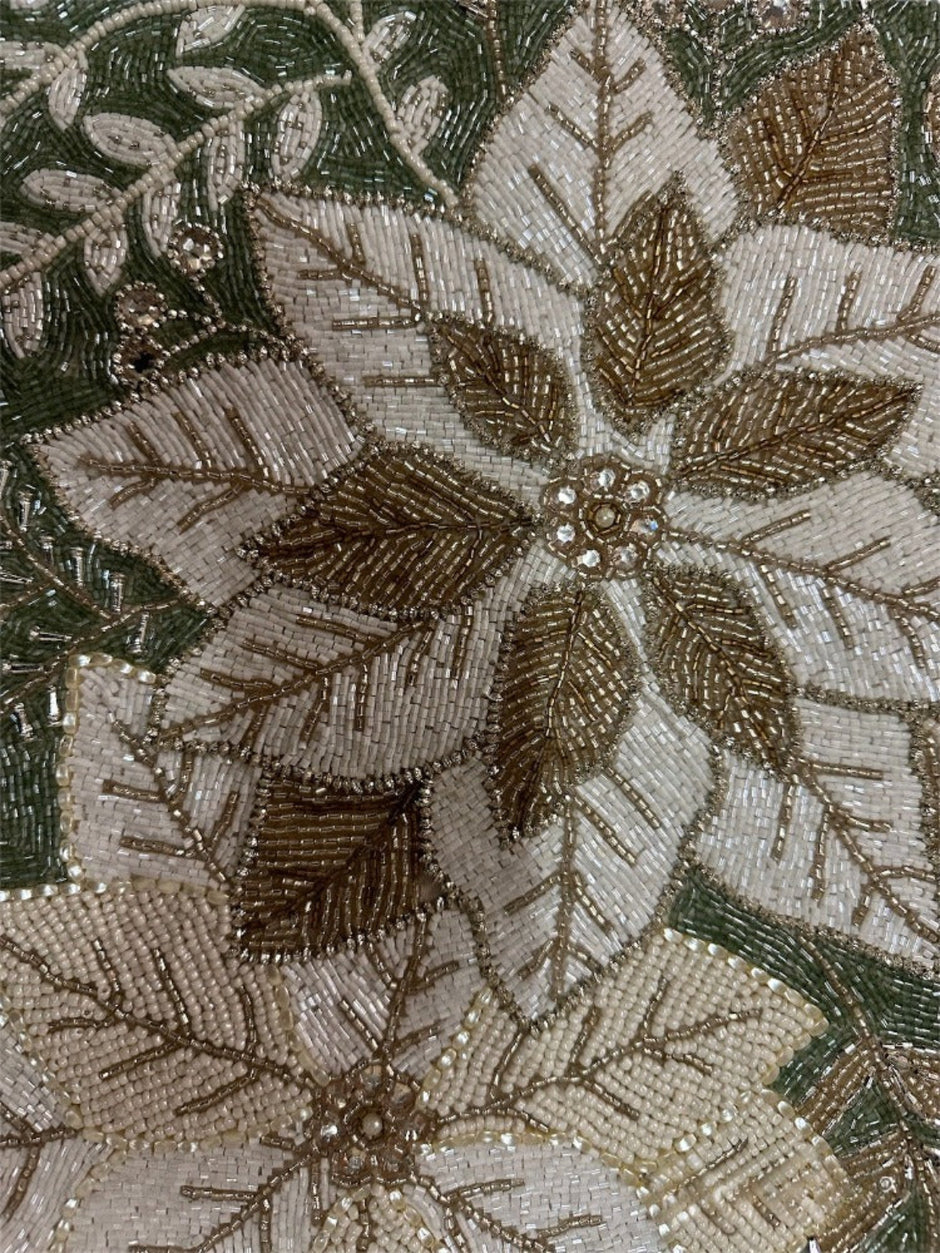 Table Runner Modern Embroidered Design / Ruchi