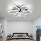Modern Remote Control Ceiling Fan With LED Light / Ruchi
