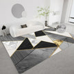 Modern Polyester Fiber Living Room Rug