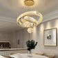 Modern Remote Control Crystal LED Chandelier