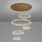 Modern Remote Control LED Circle Chandelier