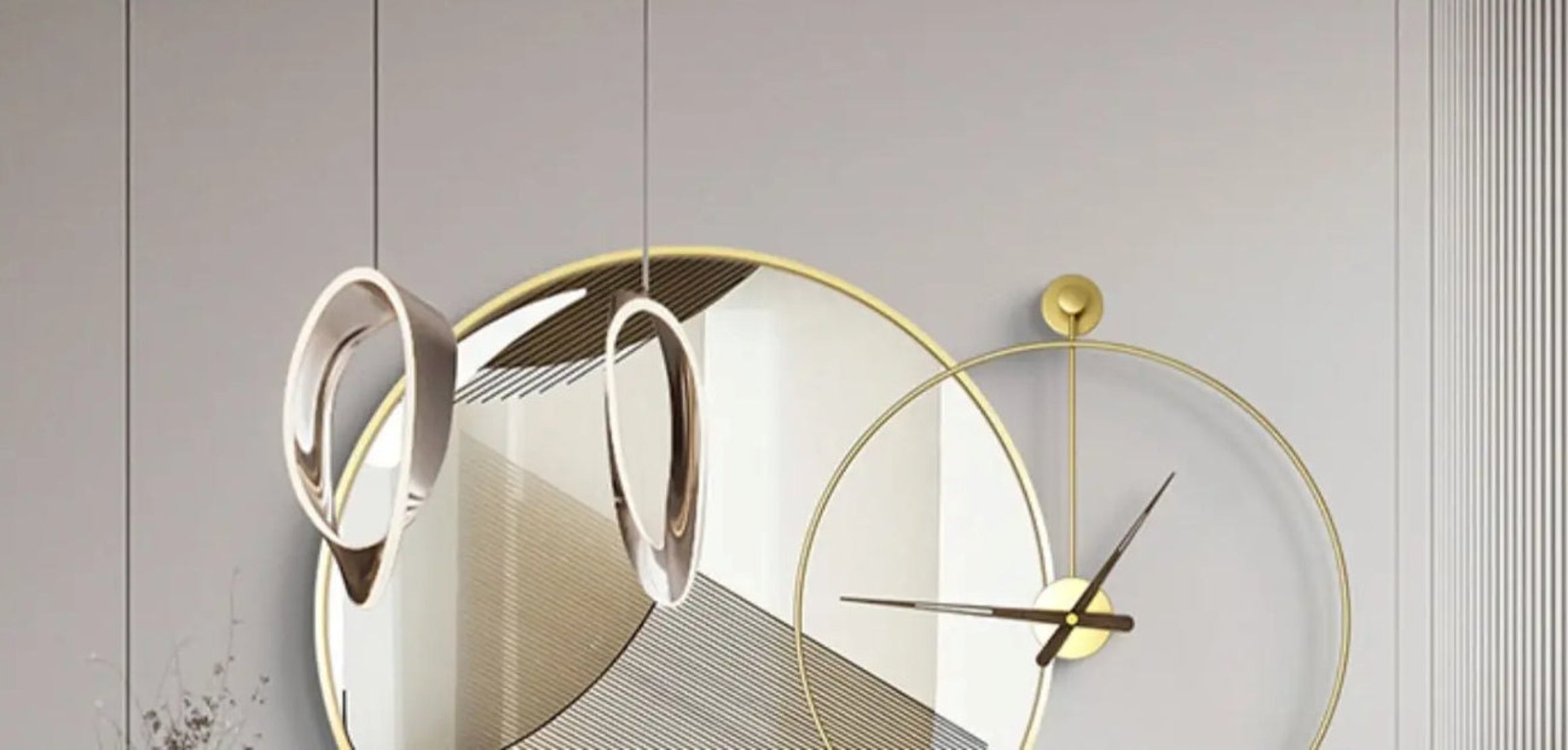 Modern Wall Clock For Living Room / Ruchi