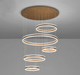 Modern Remote Control LED Circle Chandelier / Ruchi
