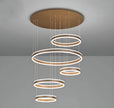 Modern Remote Control LED Circle Chandelier / Ruchi