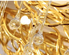 Luxury Crystal LED Ceiling Chandelier / Ruchi