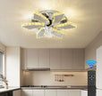 Modern Remote Control Ceiling Fan With LED Light / Ruchi
