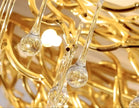 Luxury Crystal LED Ceiling Chandelier / Ruchi