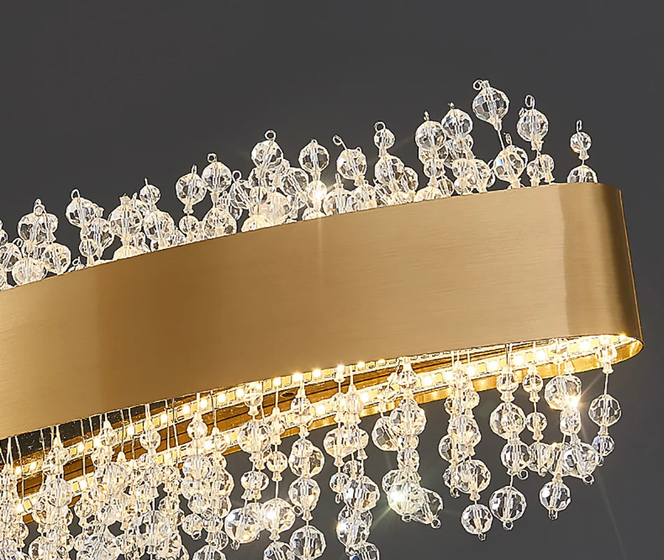 Modern Crystal Shiny Style LED Chandelier / Ruchi