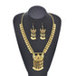 Bohemian Croissant Shaped Ethnic Necklace Set / Ruchi