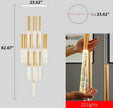 Large LED Multi Light Pendant Chandelier / Ruchi